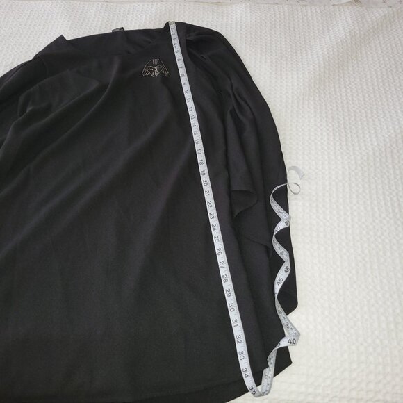 Her Universe Star Wars Studded Darth Vader Black Sleeveless Dress Cape Large - Picture 8 of 10